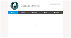 Desktop Screenshot of magdaleneministry.com